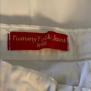 NWOT NYDJ Women's White Tummy Tuck Jeans